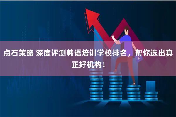 点石策略 深度评测韩语培训学校排名，帮你选出真正好机构！
